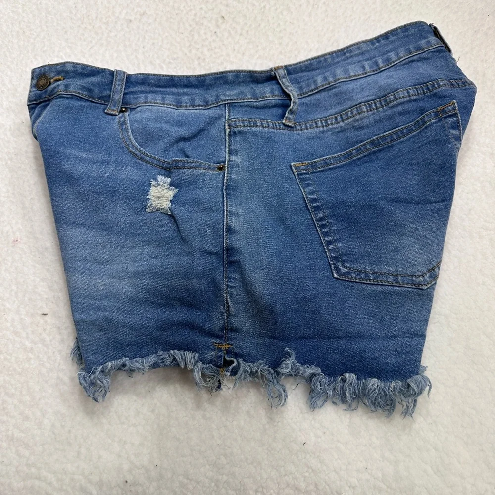Distressed Denim Women's Jean Shorts